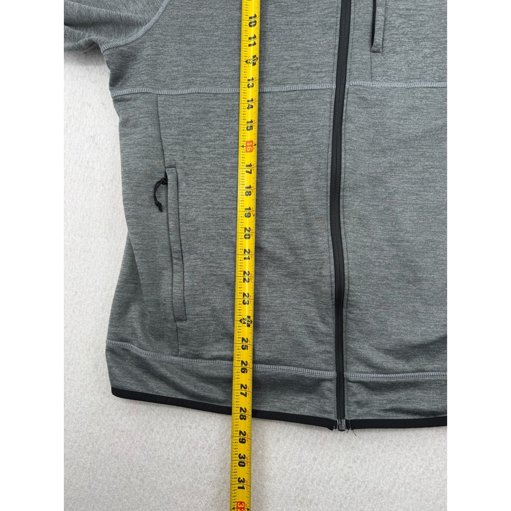 The North Face Mens L Canyonlands Full Zip Fleece Sweater Jacket Gray Outdoors - Picture 7 of 12